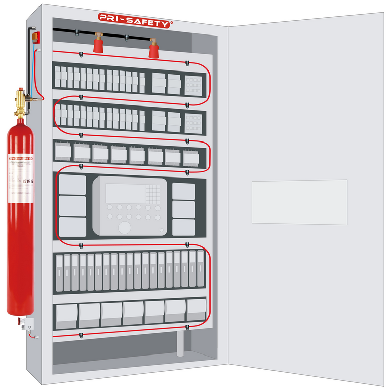 CO2 InDirect Fire Suppression System